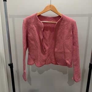 Walkaden Pink Wool Jacket